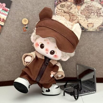 20 - centimeter Cotton Doll Clothes, Costume - changing Toys, Plush Dolls, Overall Sets for Male and Female Dolls
