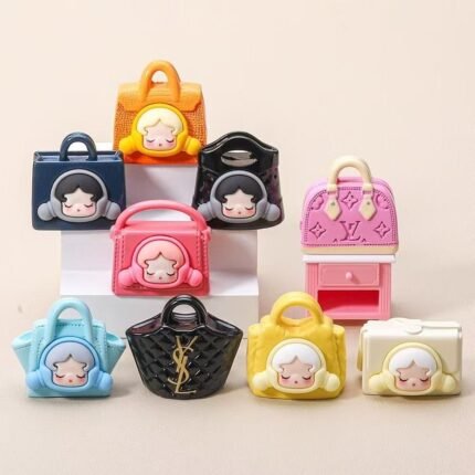 New SP vintage bag cute particle resin blind box