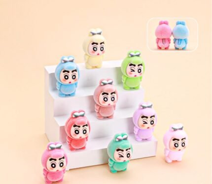 Velvet Crayon Shin-chan Dinosaur Cute Particles