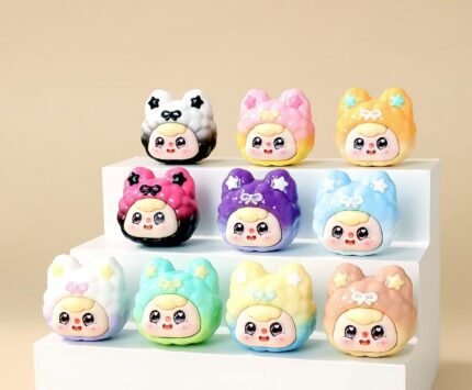 Bean Bag Starry Ear Cute Particle Figurine Blind Bag